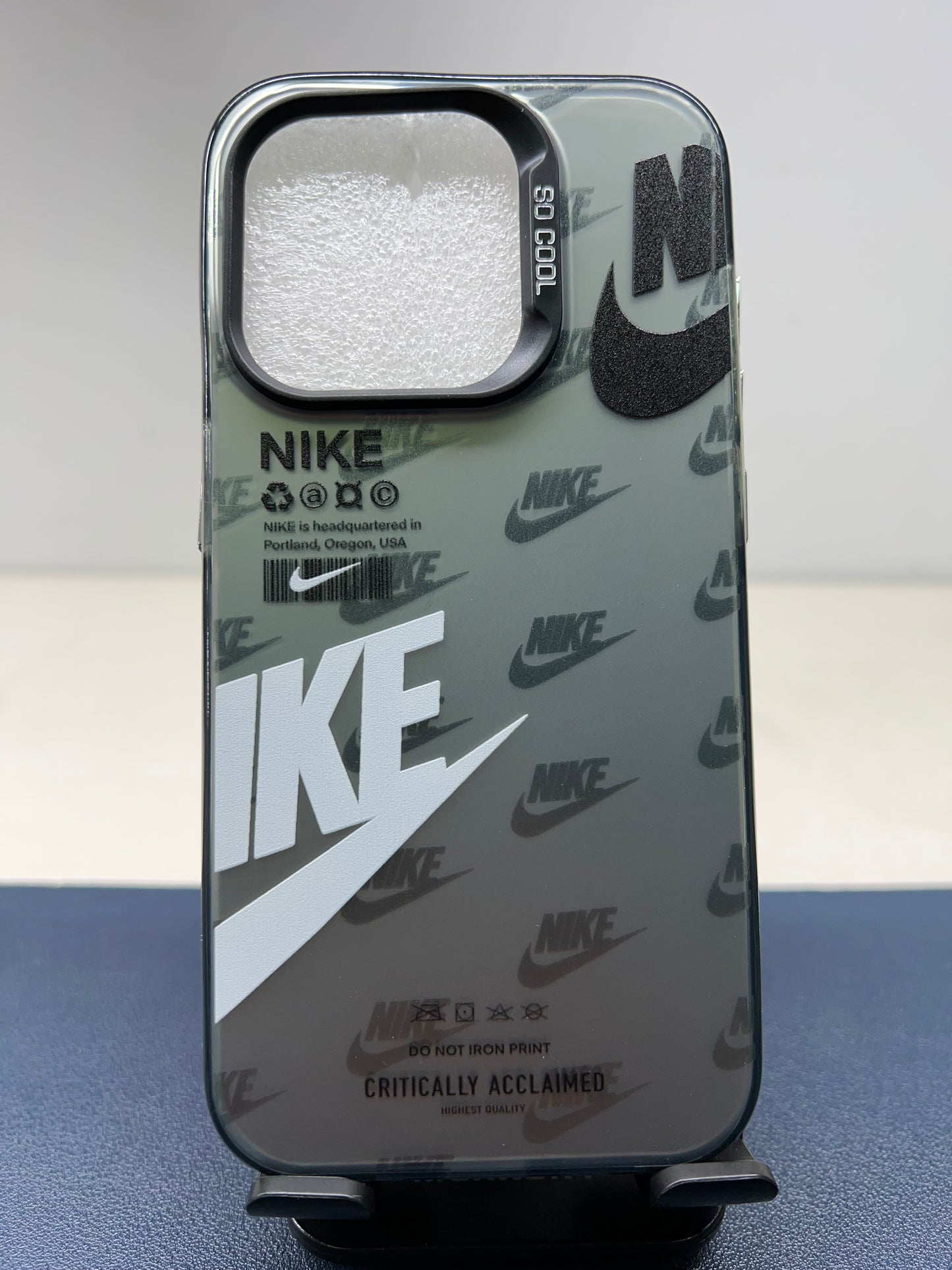 Tinted Nike iPhone case for 12 thru 15 Pro Max