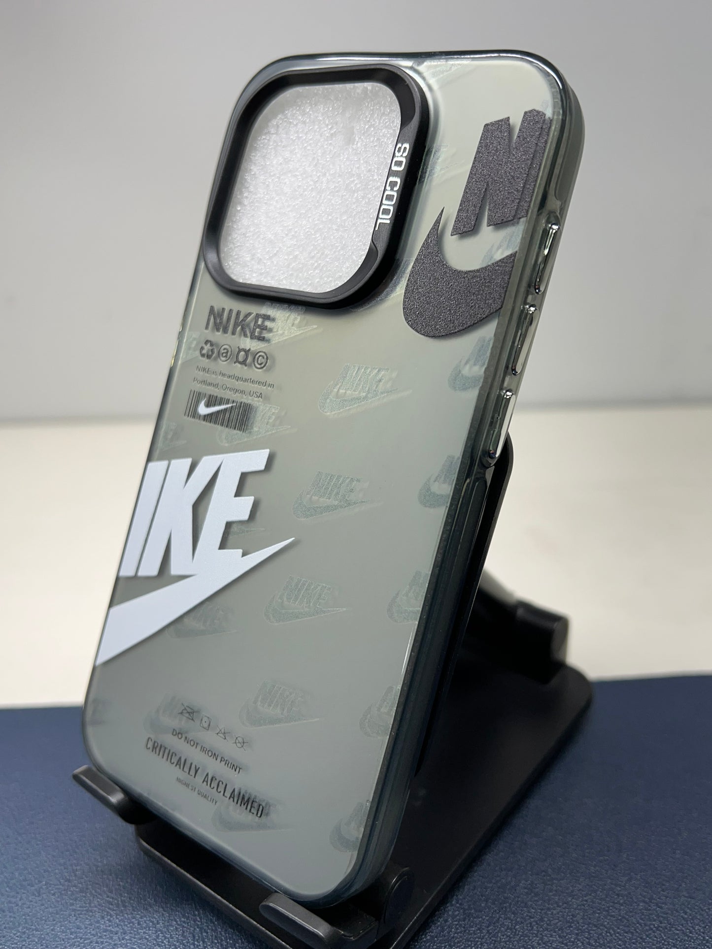 Tinted Nike iPhone case for 12 thru 15 Pro Max